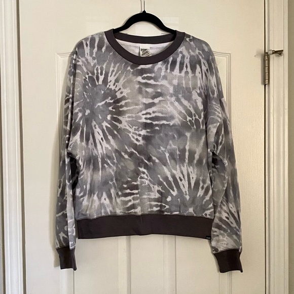 PINK Victoria's Secret Tops - PINK Jersey Mesh Crewn